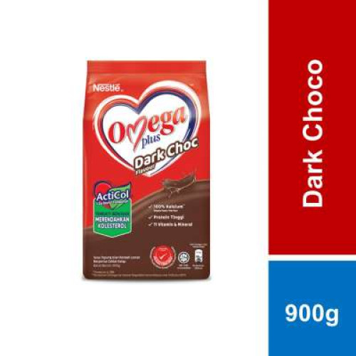 NESTLE OMEGA PLUS ATCL DARK CHOC 900G