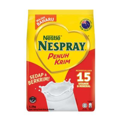 NESPRAY FULL CREAM SOFTPACK 1.2KG