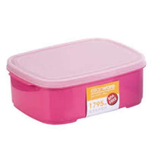 ELIANWARE E1086C PLASTIC SQ CONTAINER