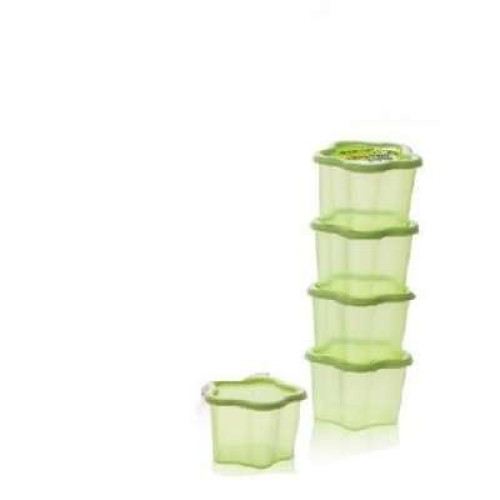 ELIANWARE E861/4 PLASTIC CONTAINER 4PCS