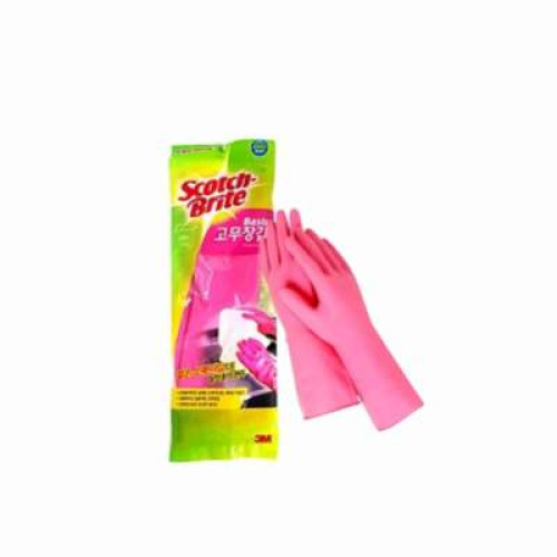 SCOTCHBRITE 3M491S 3M RUBBER GLOVES S