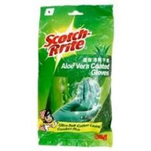 SCOTCHBRITE 3MAVS ALOE VERA GLOVES S