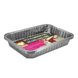 BAKEMAN BK62160 ALUM F/O CAKEPAN 16CM 3PC