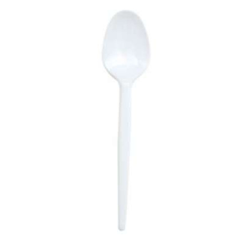 K&K PLASTIC WHITE SPOON 7