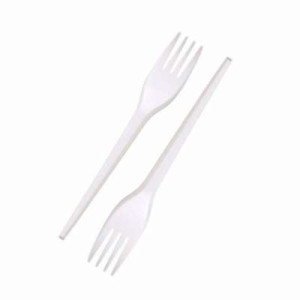 K&K FK7 PLASTIC WHITE FORK 7
