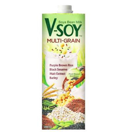 V-SOY MULTI-GRAIN NO SUGAR ADDED 1L