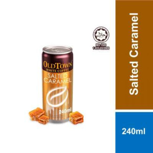 OLD TOWN WHITE COFFEE SALTED CARAMEL CAN 240ML