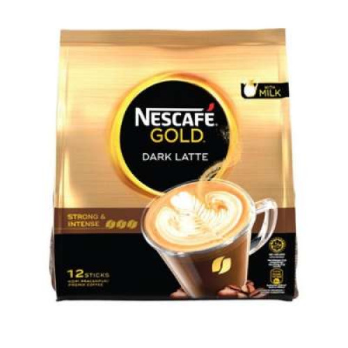 NESCAFE GOLD DARK LATTE 34G*12