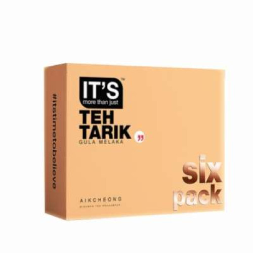 AC  IT'S SIXPACK TEH TARIK GULA MELAKA 40G