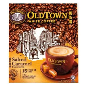 OLD TOWN WHITE COFFEE SALTED CARAMEL FLAV OLD TOWN WHITE COFFEE SALTED CARAMEL FLAV