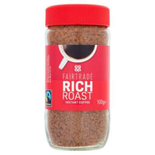 CO OP FAIRTRADE RICH ROAST GRANULES 100G