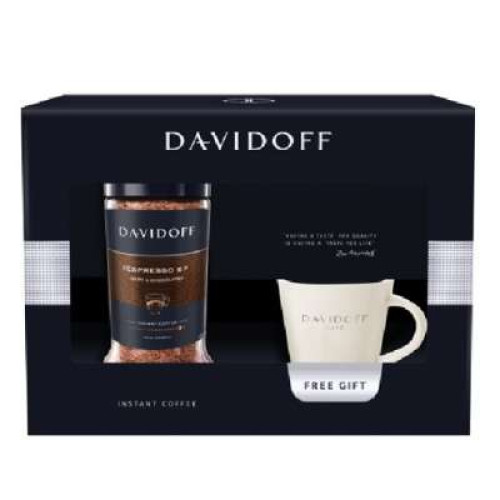 DAVIDOFF ESPRESSO 57 F.O.C FLASK SET 100G		