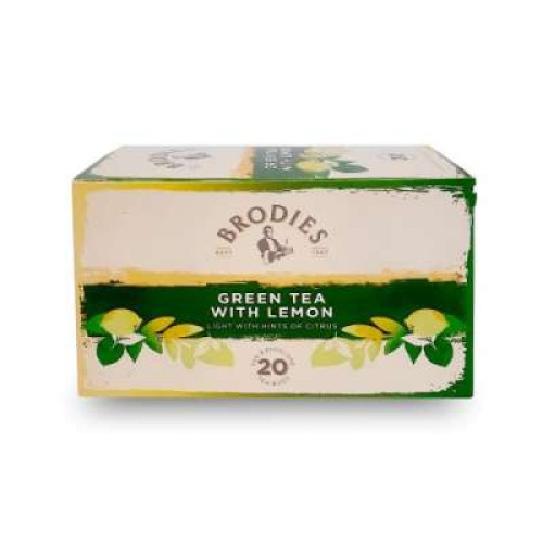 BRODIES GREEN TEA WITH LEMON 2G*20S