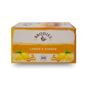 BRODIES LEMON GINGER TEA 2G*20S BRODIES LEMON GINGER TEA 2G*20S