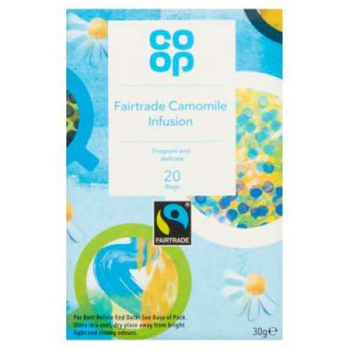 CO OP CAMOMILE TEA 20S 30G 30G