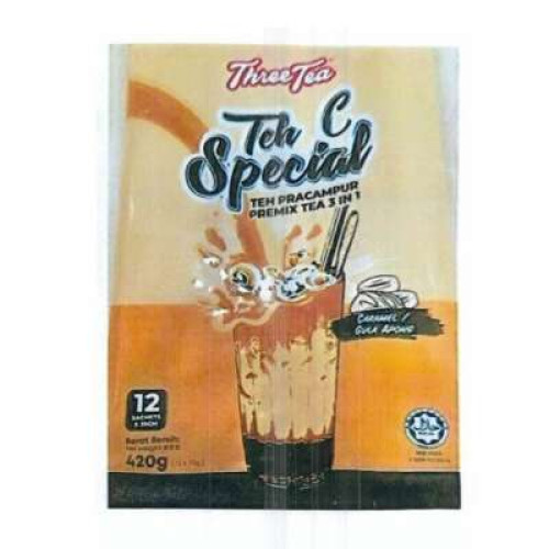 GREENLEAF THREE TEA INST.3IN1 TEH SPECIAL-CARAMEL