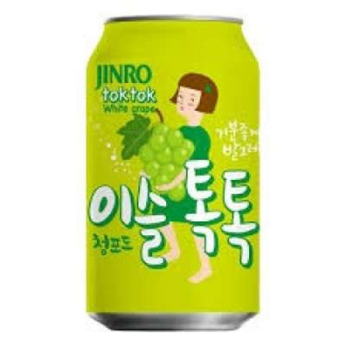 JINRO TOKTOK WHITE GRAPE 350ML