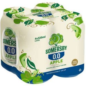 SOMERSBY APPLE ZERO 320ML*4