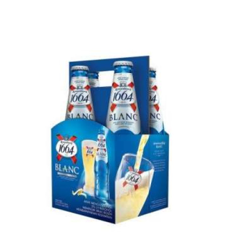 KRONENBOURG 1664 BLANC PINTS 325ML*4
