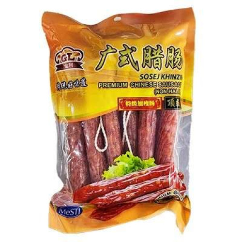 PREMIUM CHINESE SAUSAGE ( WHITE STRING) 500G