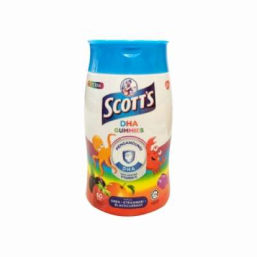 SCOTT'S DHA GUMMIES ASST FLAV 60S