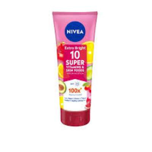 NIVEA 10 SUPER VIT & SKIN FOODS LTN 180ML