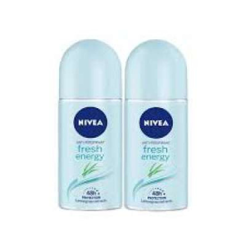 NIVEA (F) EB FRESH LAVIER RO TWP 50ML X 2