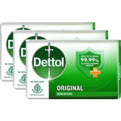 DETTOL BAR SOAP ORIGINAL MP 2+1 100G