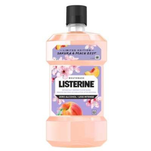 LISTERINE SAKURA PEACH LIMITED EDITION 250ML