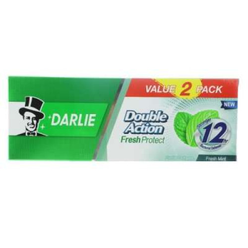 DARLIE FRESH PROTECT MINT T/PASTE 180G*2