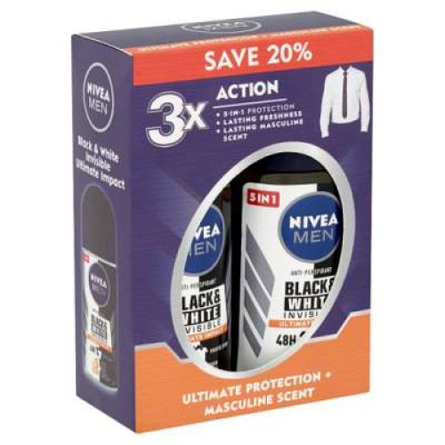 NIVEA NID (M) B&W ULT IMPACT RO TP 50ML @20%