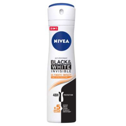 NIVEA NID (M) B&W ULT IMPACT SPRAY 150ML