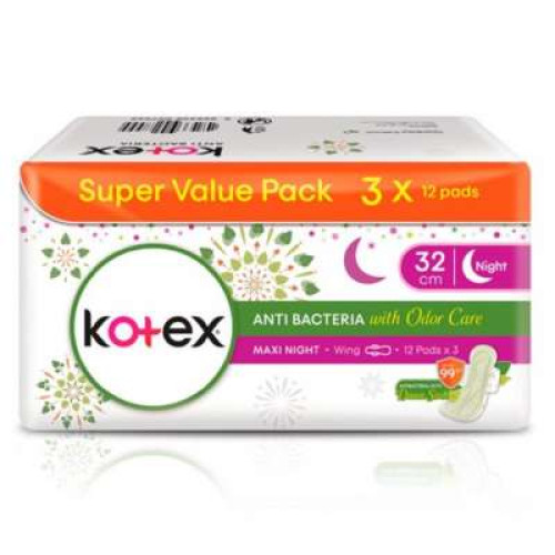 KOTEX NC AB + ODPR CARE 32CM OW 12S *3 