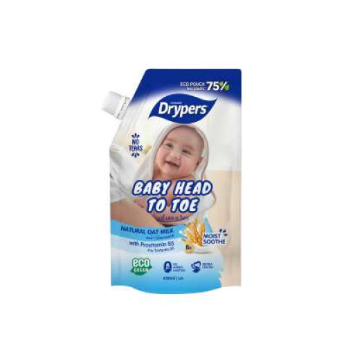 DRYPERS BABY HEAD TO TOE 450ML - OAT