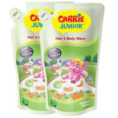 CARRIE JR HAIR BODY WASH MELON YOGURT TP 475G*2