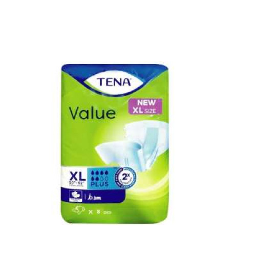 TENA VALUE TRIFOLD XL8