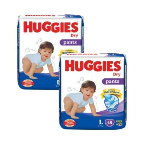 HUGGIES DRY PANTS SJP L40+8X2