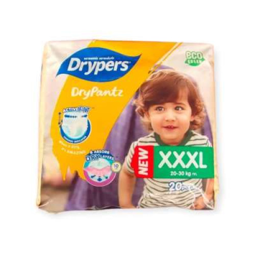 DRYPERS DRYPANTZ MEGA XXXL 20'S