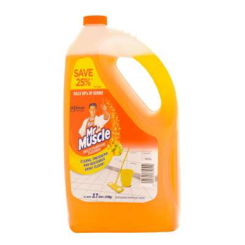 MR.MUSCLE MP FLOOR CLEANER-LEMON 3.7L