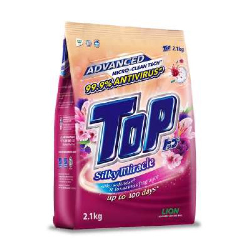 TOP DETEG PWD SILKY MIRACLE 2.1KG