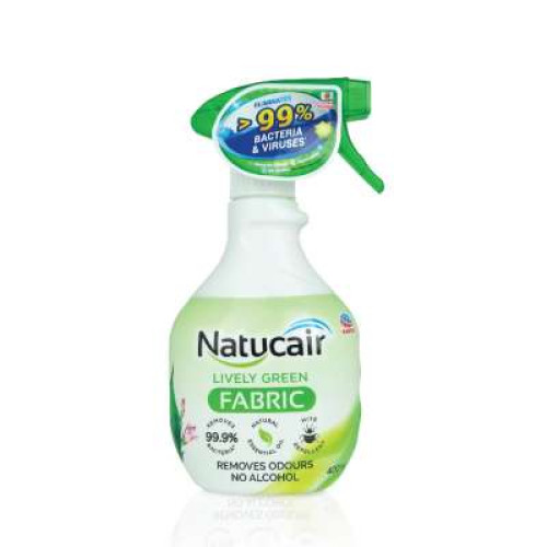 NATUCAIR FABRIC SPRAY LIVELY GREEN 400ML