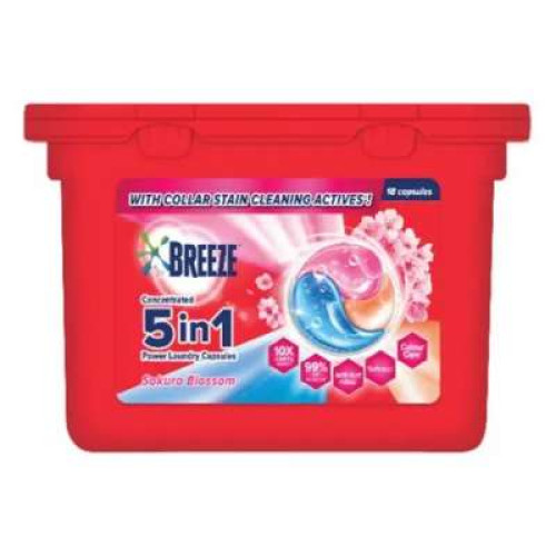 BREEZE 5 IN 1 SAKURA CAPS 18'S