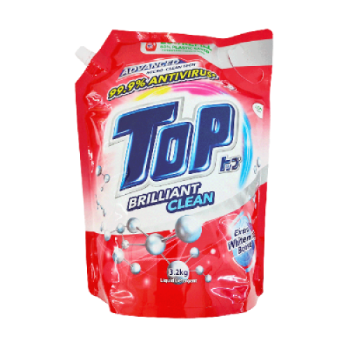 TOP LIQ DET RF (RED) BRILLIAN CLEAN 3.2KG 