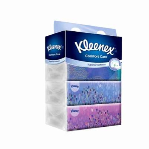 KLEENEX FACIAL TISSUE SOFTBOX 3PLY 100S*4