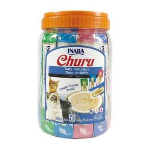 INABA CHURU TUNA VARIETIES 50 TUBES (USA 651 A)