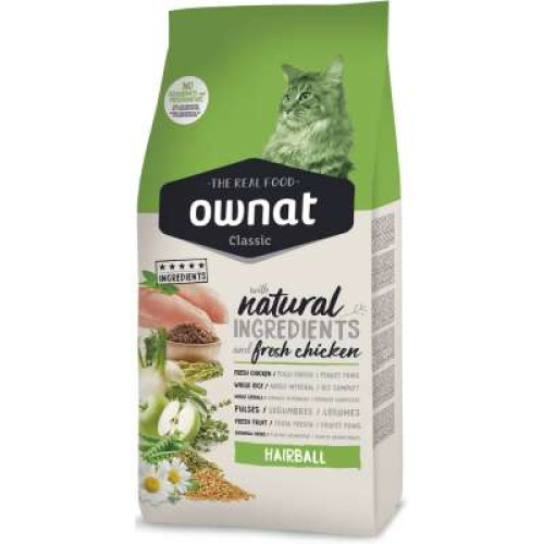 OWNAT Classic Hairball (Cat) 1.5kg