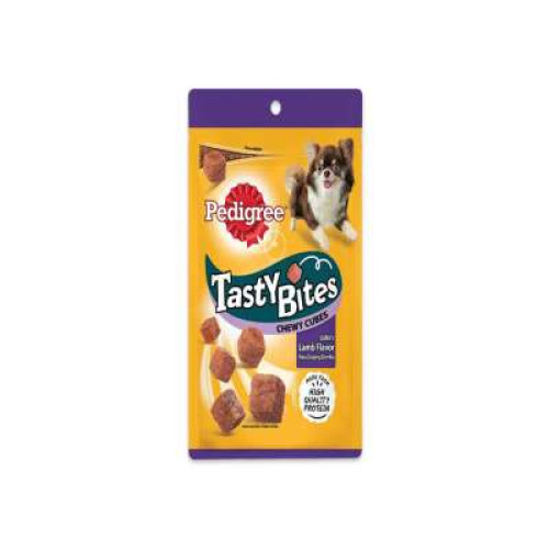 PED TASTY BITES POCKETS LAMB 50G