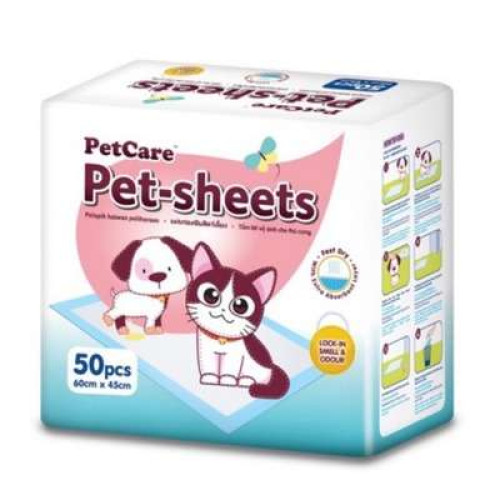 PET CARE PET SHEETS 50S