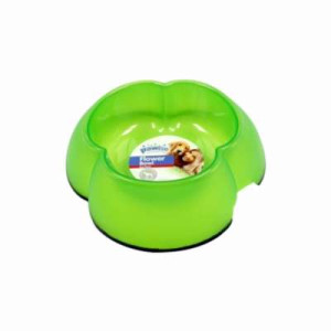 PAWISE Flower Dog Bowl - 300ml (11041) PAWISE Flower Dog Bowl - 300ml (11041)