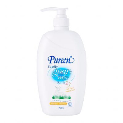 PUREEN FAMILY GOATS MILK BATH 750ML